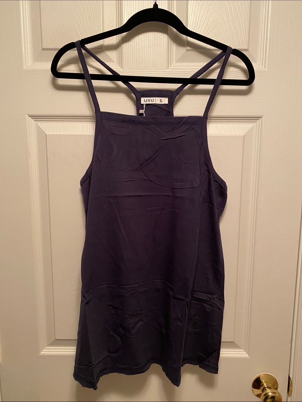 UEU Navy Women’s Athletic Tank…size S
